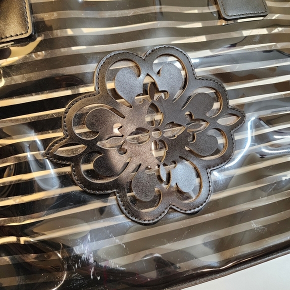 Nanette Lepore Black transparent Rubber tote - Picture 3 of 12